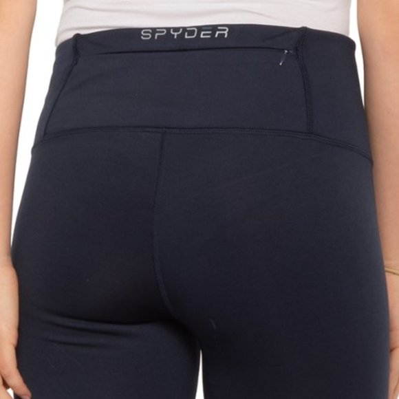 Spyder Pants & Jumpsuits Nwt Spyder Tech Core Fleece Lined Navy